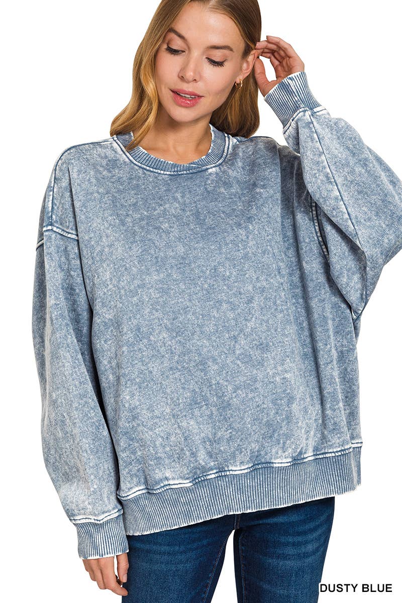 42POPS – Sweatshirt - Mulher por atacado – ',.._ Sweatshirt de Lã Polar Snow Wash54