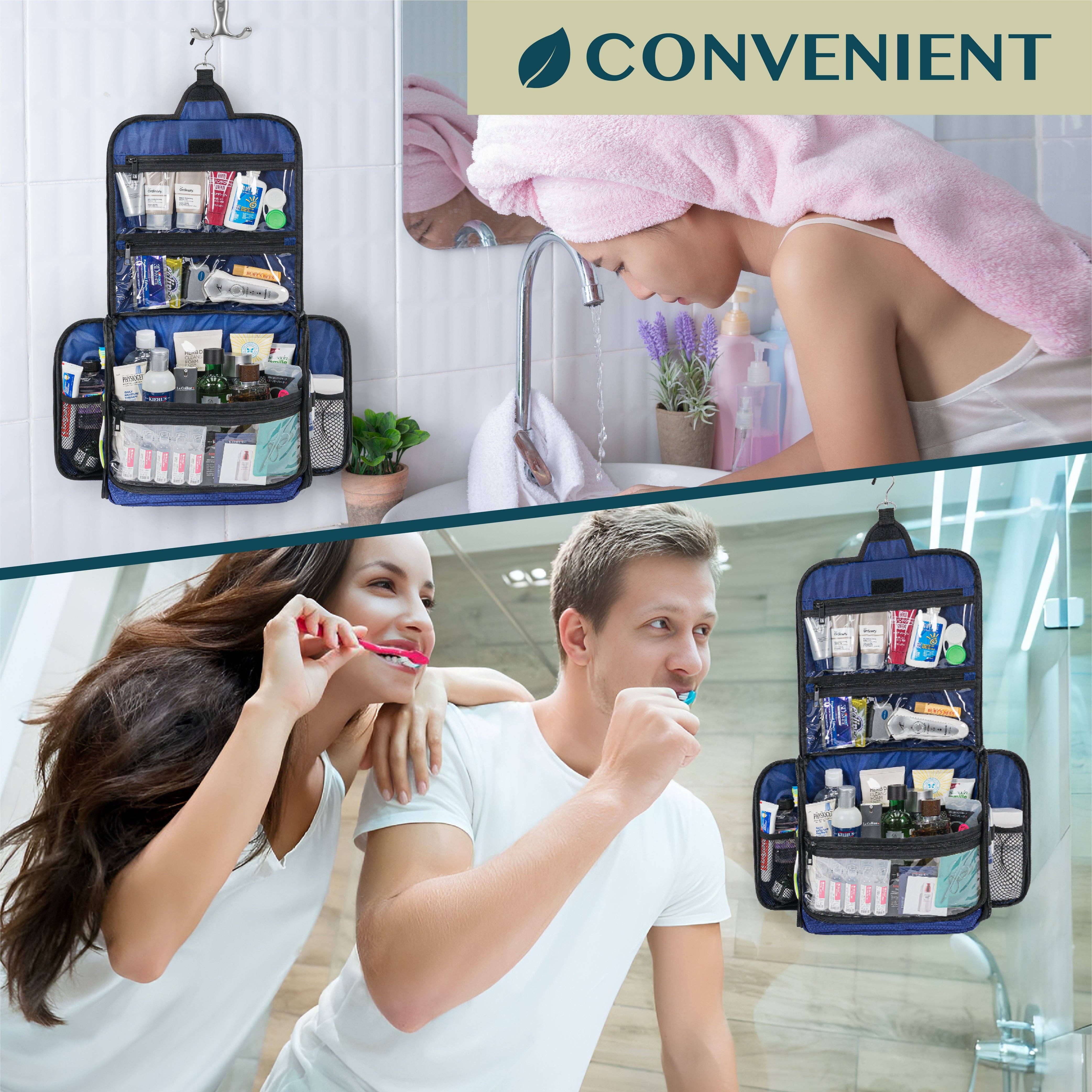 Pavilia – wholesale Toiletry bag – Unisex – Classic Hanging Toiletry Organizer Bag27