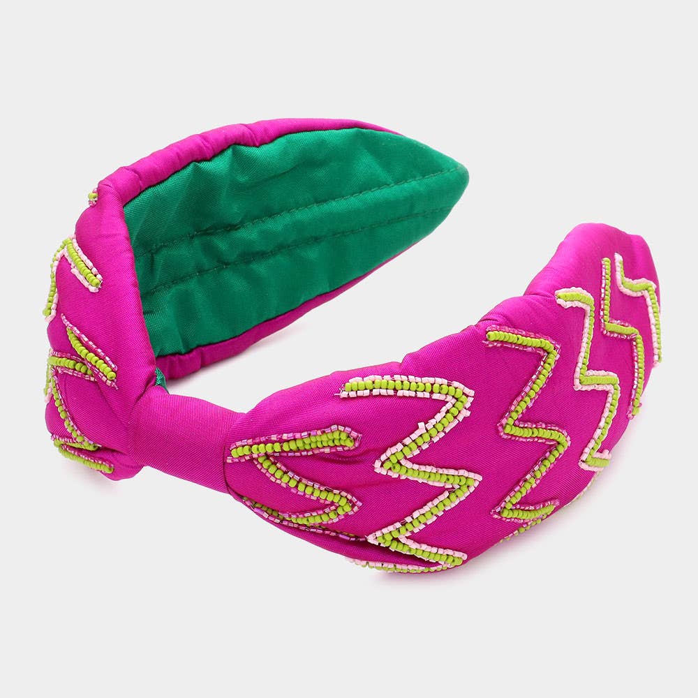 Sensibling Corp. - Wholesale Fashion Headband - Women's - Zigzag Chevron Patterned Headband3