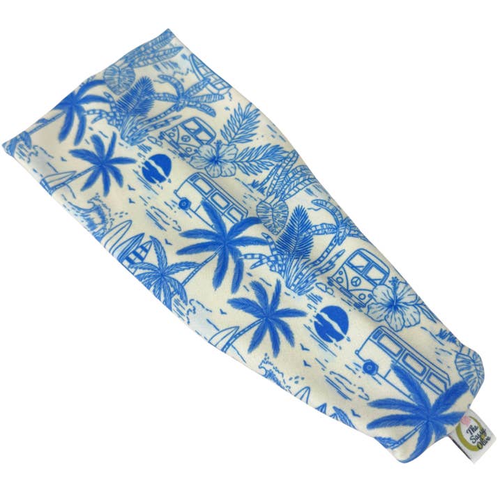 The Sassy Olive Handmade Headbands - Wholesale Fashion Headband - Women's - Boardwalk Blue Coastal Stretch Headband1