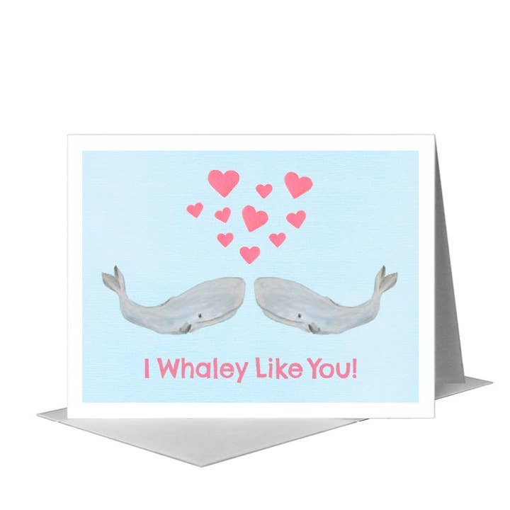 Sperm Whale, Greeting Card (#8386G) for wholesale by Printed Canvas