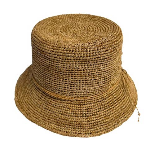 SHIHREEN (Raffia) Aria Bucket (25S-0218) for wholesale by Shihreen Inc