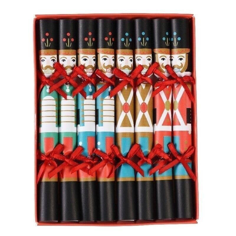 Rex B2B - UK – wholesale Christmas decoration – Mini Christmas Tree Decorations (Pack of 8) - Nutcracker1