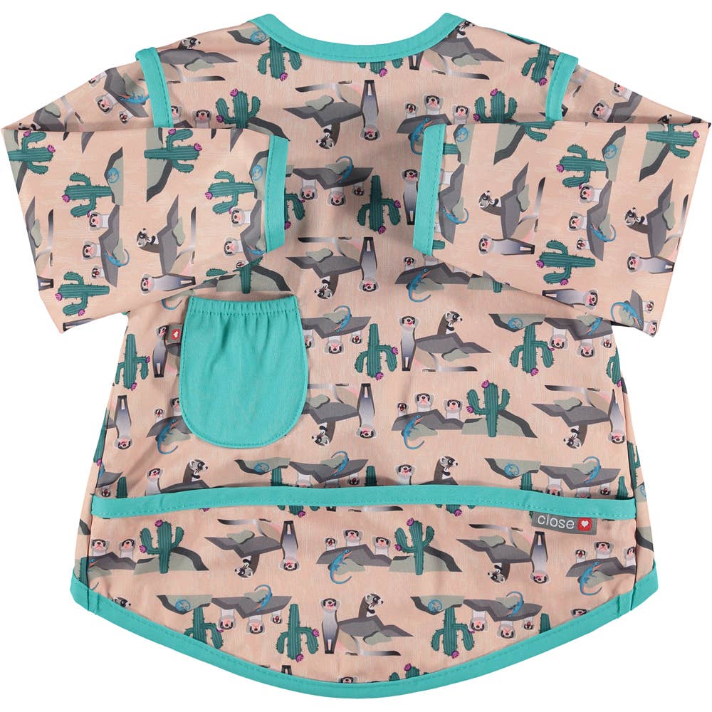 Close – wholesale Bib – Baby – Close Pop-in Long-sleeved Waterproof Coverall Weaning Bib4