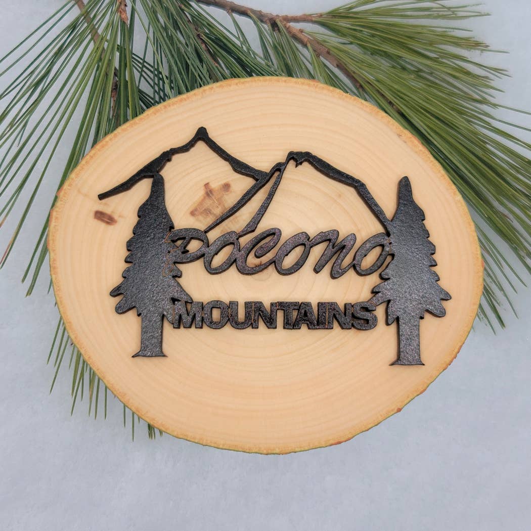 Spears Creations - Wholesale Ornament - Pocono Mountains Ornament2