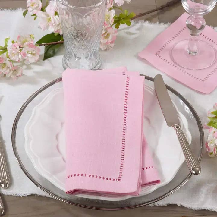 Fennco Styles - Wholesale Dinner & Cloth Napkin - Hemstitch Border 20-Inch Dinner Napkin11