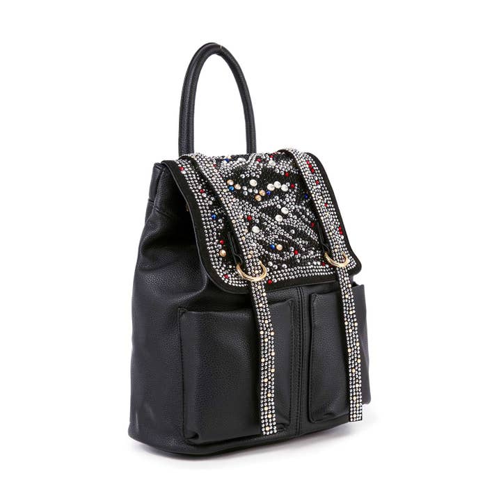 Handbag Express – wholesale Backpack – Women's – Rhinestone Accent Fashion Backpack 4