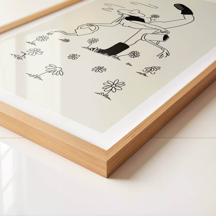 Tumbleweed Design Studio - Wholesale Art Print - Gardening Minimal Retro Wall Art Print Vintage Home Decor1