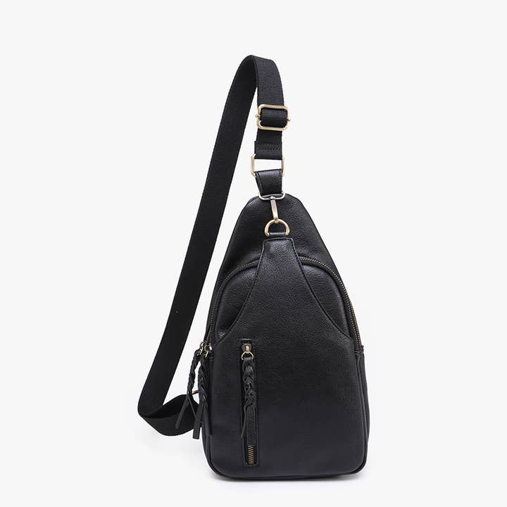 Jen & Co. – wholesale Axelväska - Dam – M2342 Nikki Dubbel Fack Crossbody Slingväska