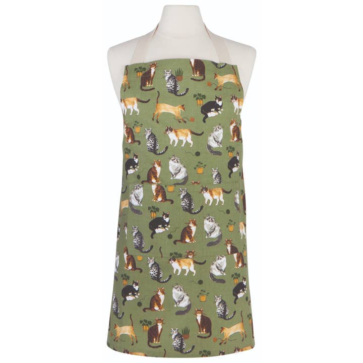 Cat Collective Petite Chef Apron for wholesale by Now Designs by Danica