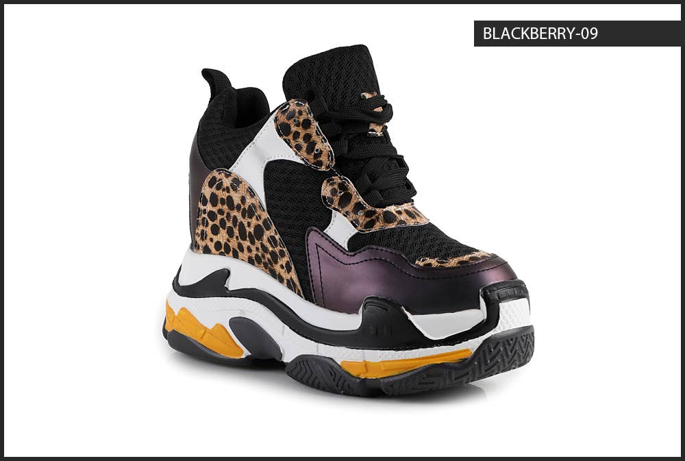 Anthony Wang - Wholesale Lifestyle Sneakers - Women's - Blueberry 09- Hidden Wedge Sneakers1