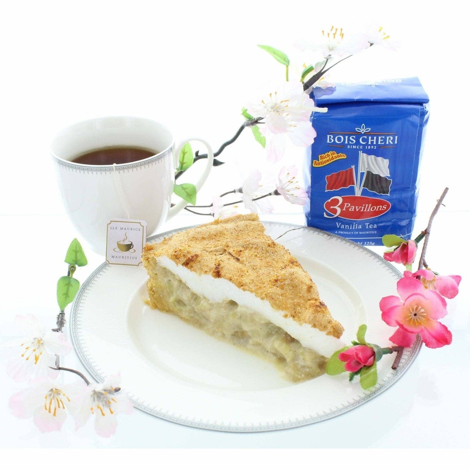 Taste of Paradise - Wholesale Tea Bags - Bois Cheri Trois Pavillons - Vanilla Flavor - Loose Black Tea (125g)2