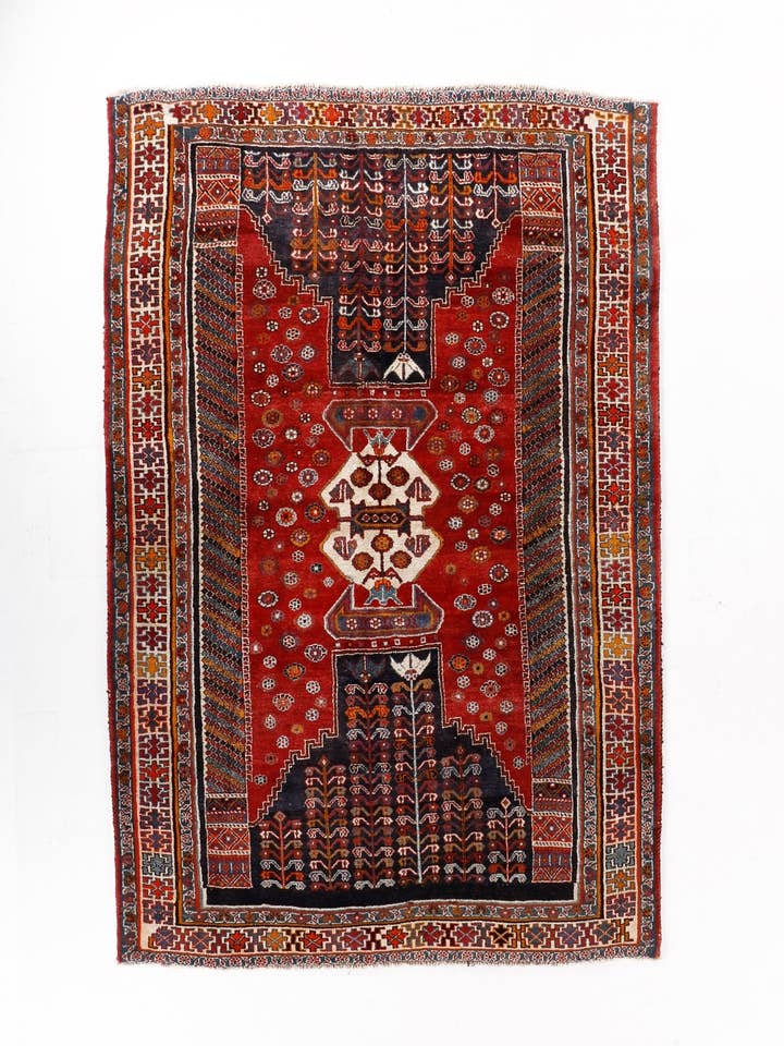 Persischer Shiraz-Teppich | 5' 8" x 6' 10" für den Großhandel von Rug the Rock