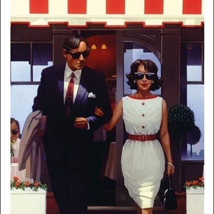 Jack Vettriano - Lunch Time Lovers for wholesale by Migneco & Smith