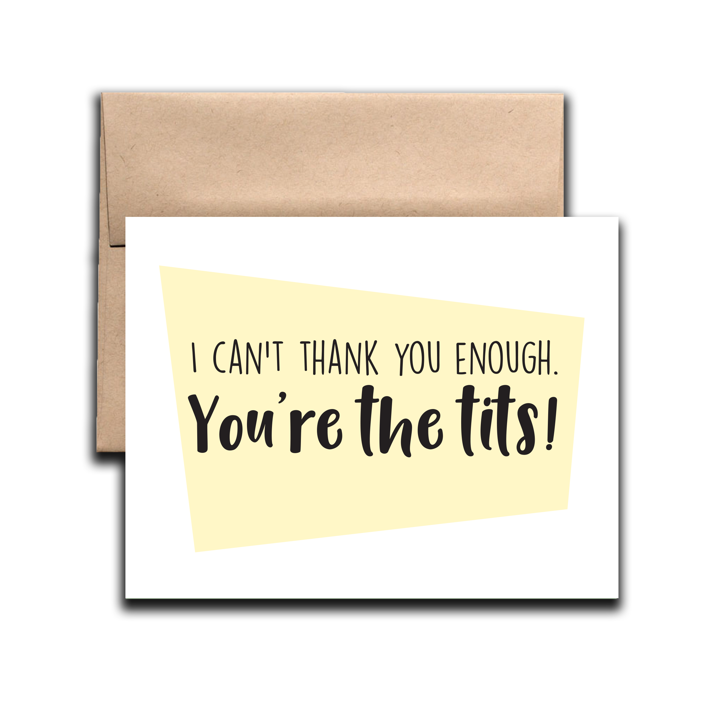 REMOVED BRAND - Wholesale Everyday Greeting Card - You're the Tits Greeting Card0