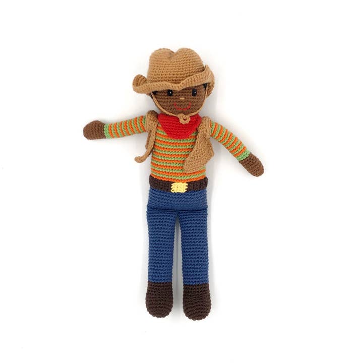Pebble - Wholesale Doll - Kids - Cowboy Doll with Sombrero – A Western Adventure Toy