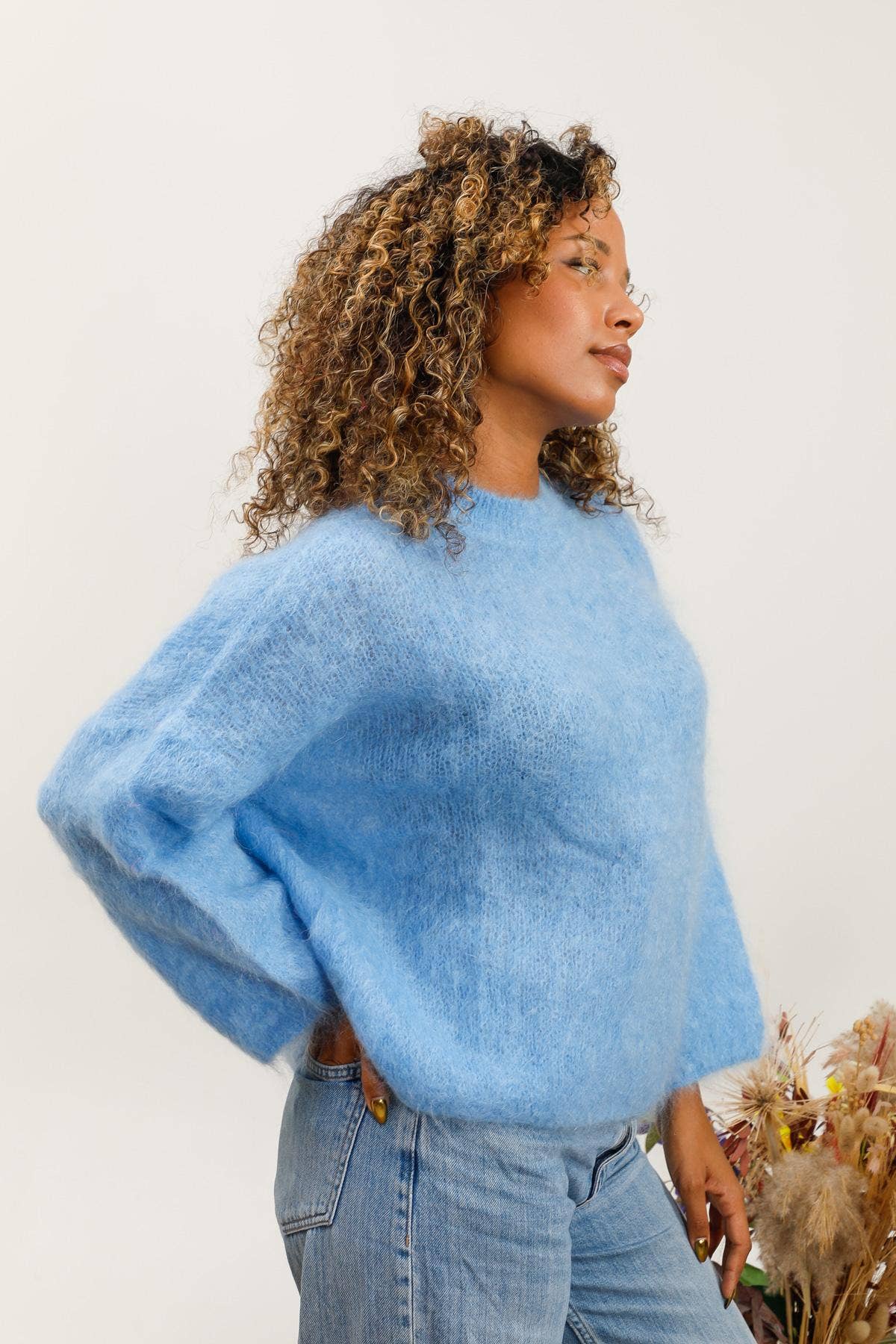 LÉA & LUC – Großhandel Strickpullover – Damen – Mohairpullover REF. 2157823