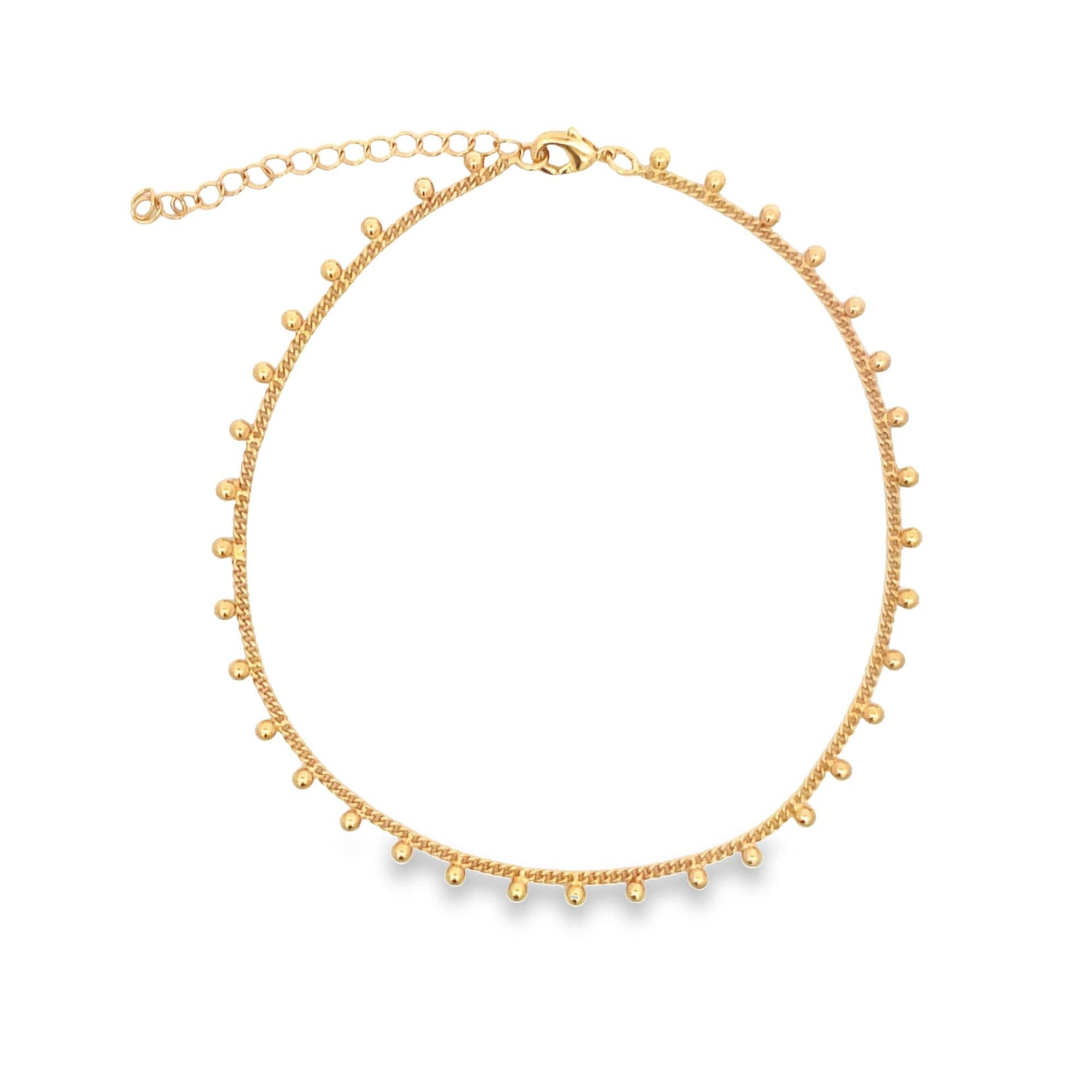 MIA Jewelry – Engroshandel Choker/colliers – Choker med dinglende perler (E241)0