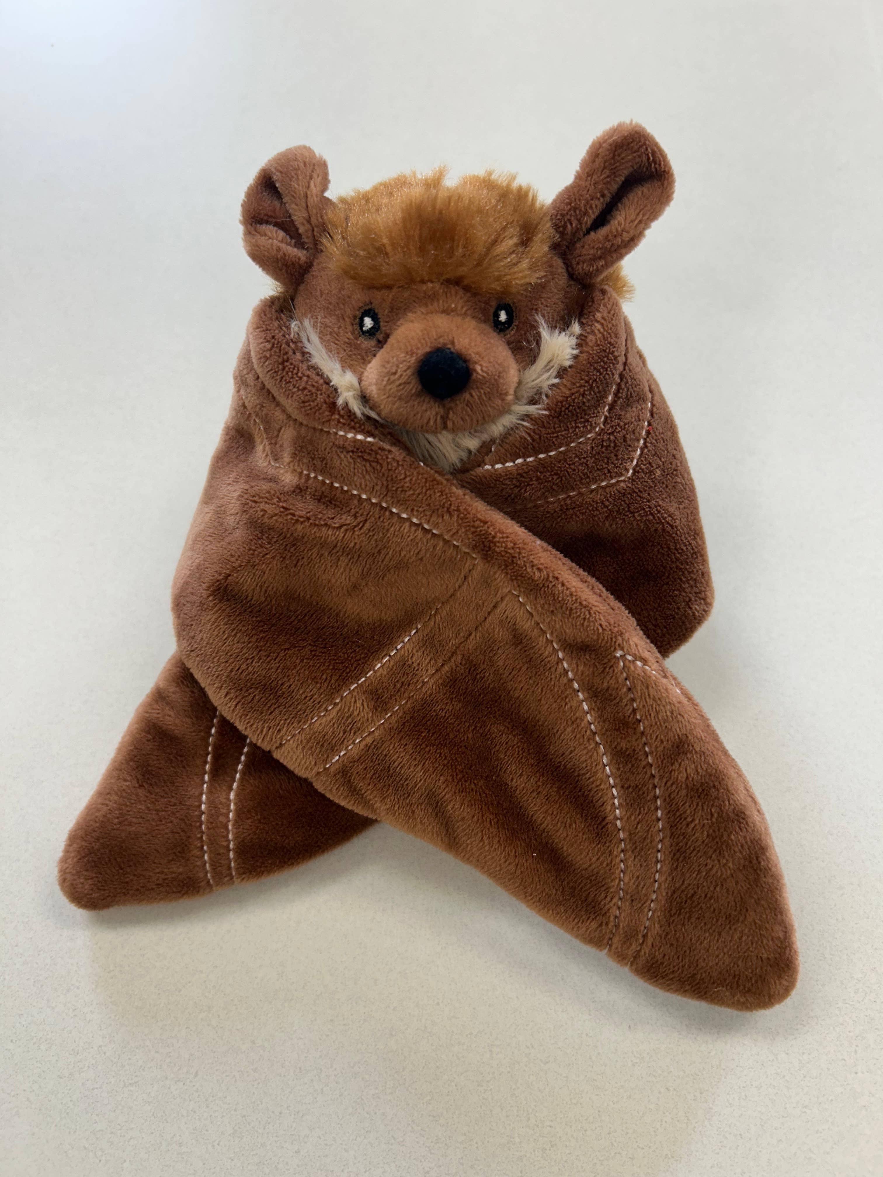 Lightning Dog - Wholesale Pet Plush Toy - Dog - Wing Dingers - Brown Fruit Bat2