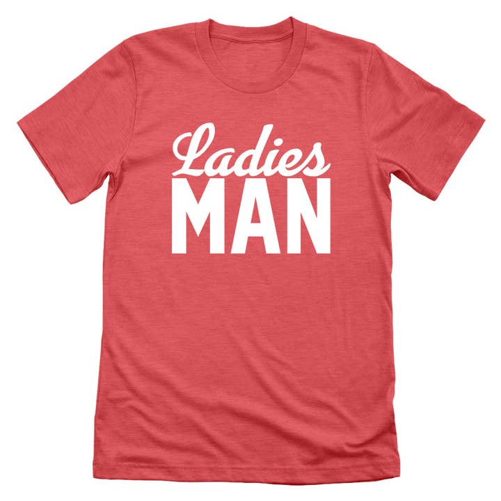 Ladies Man White for wholesale by Let's Get This Thread