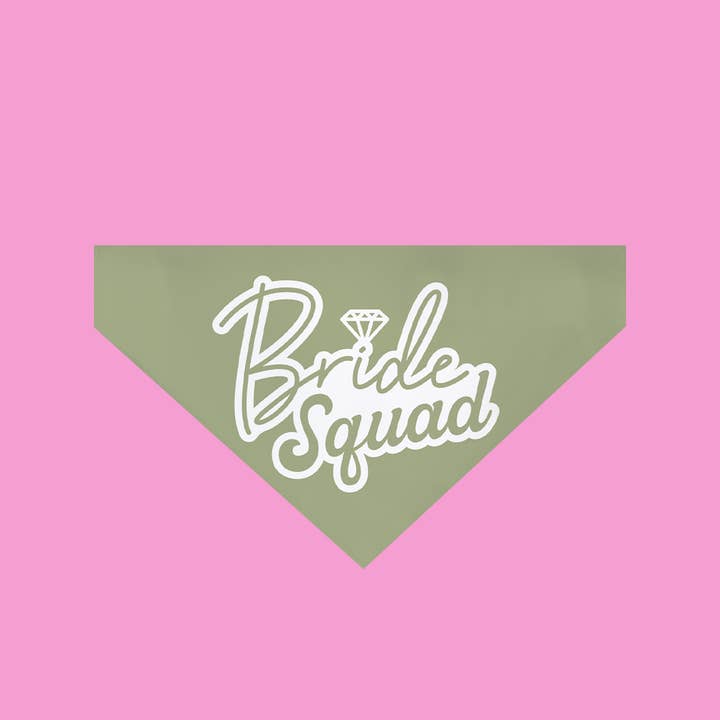 Bride Squad Bandana for wholesale by Dope Dog Co