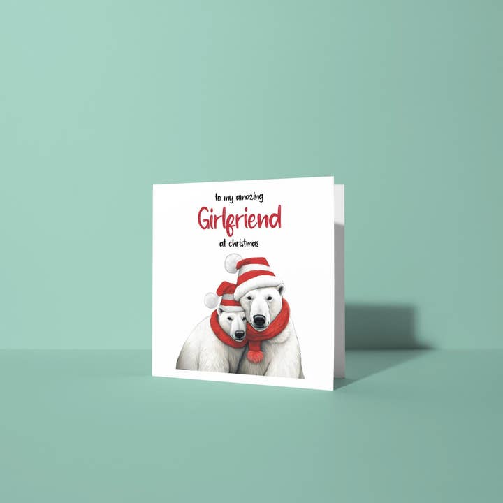 To My Amazing Girlfriend At Christmas - Christmas Card for Girlfriend for wholesale by Peacock Printing