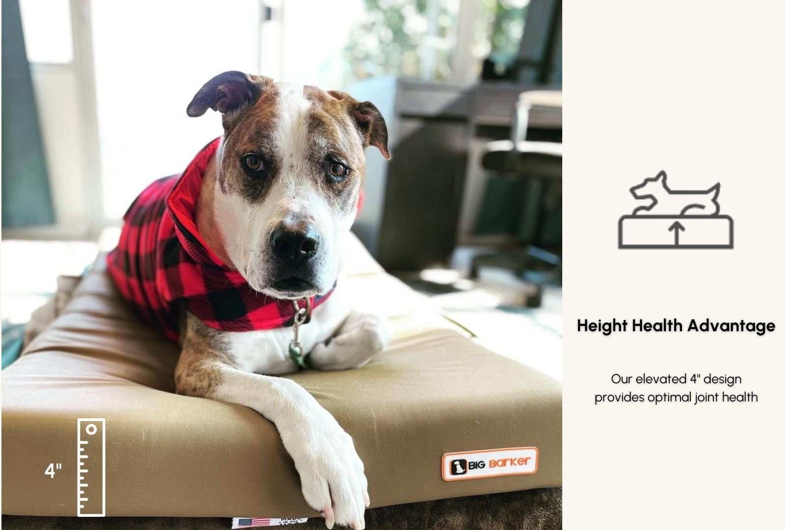 Barker Beds - Wholesale Pet Bed - Dog - 4" Orthopedic Crate Bed3