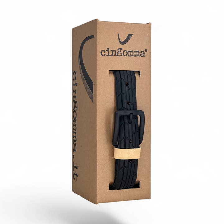 Handgemaakte gerecyclede riem uit Italië nr. 218173 voor wholesale door Cingomma