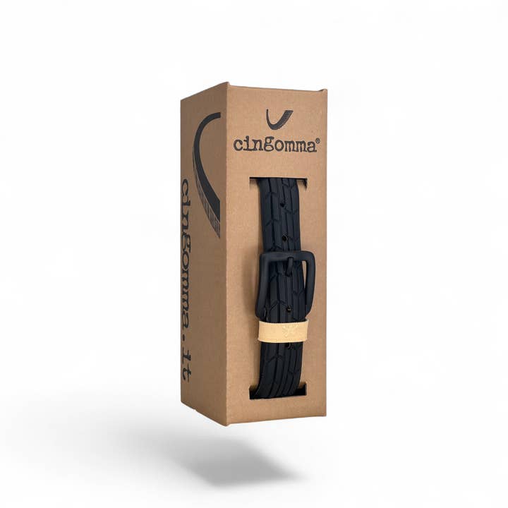 Handgjort bälte tillverkat i Italien återvunnet Nr. 218173 för wholesale av Cingomma