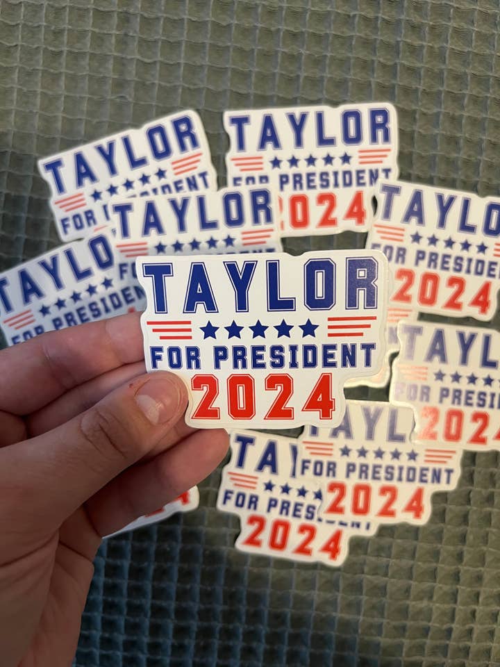 Taylor for President for wholesale by Perfectly Pressed KY