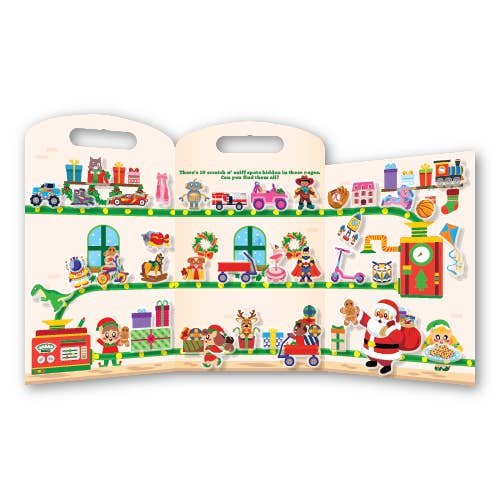 Scentco, Inc - Wholesale Sticker - Kids & Baby - Holiday Sticker Magic - Santa's Workshop1