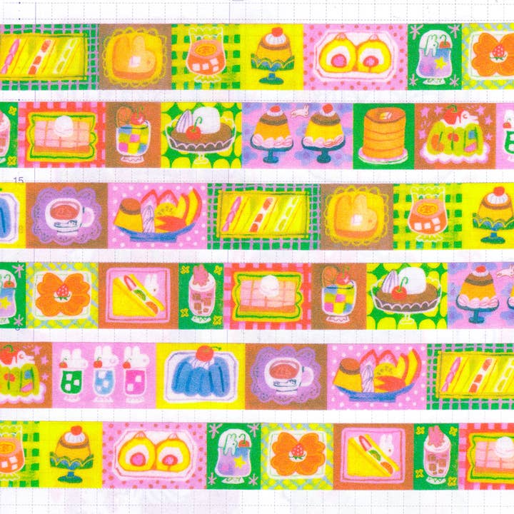 'Ruban Washi scintillant "Douceur au Café"' pour la vente par Odd Rabbits