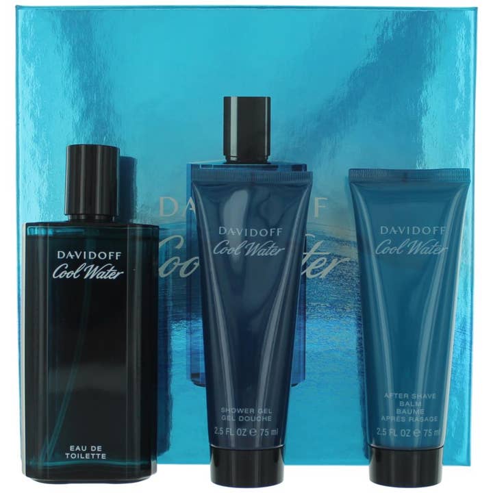 Cool Water de Davidoff, Set de Regalo de 3 Piezas para Hombre para venta al por mayor de Myco Essentials, LLC