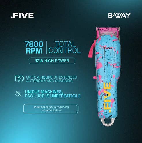 B-WAY USA - Vente Tondeuse cheveux – homme - B-Way Five Clipper1