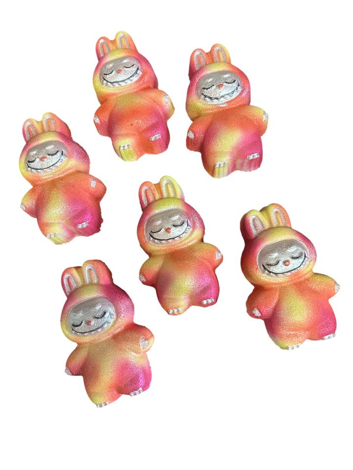 Rote Labubu-Badebombe für den Großhandel von Flaming desserts