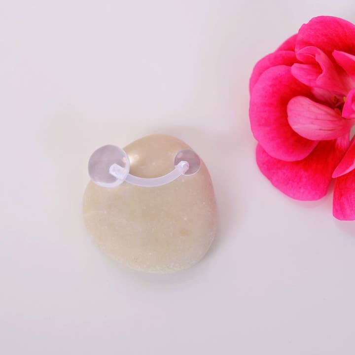 StockJWL - Wholesale Belly Ring - Bioflex Hypoallergenic Silicone Belly Button Ring, Antiallergic and Comfortable Belly Bar1