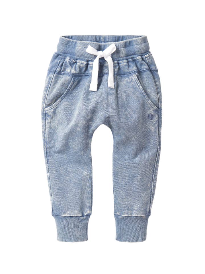 Little Bipsy - Wholesale Pants - Baby - Jogger - Navy Wash
