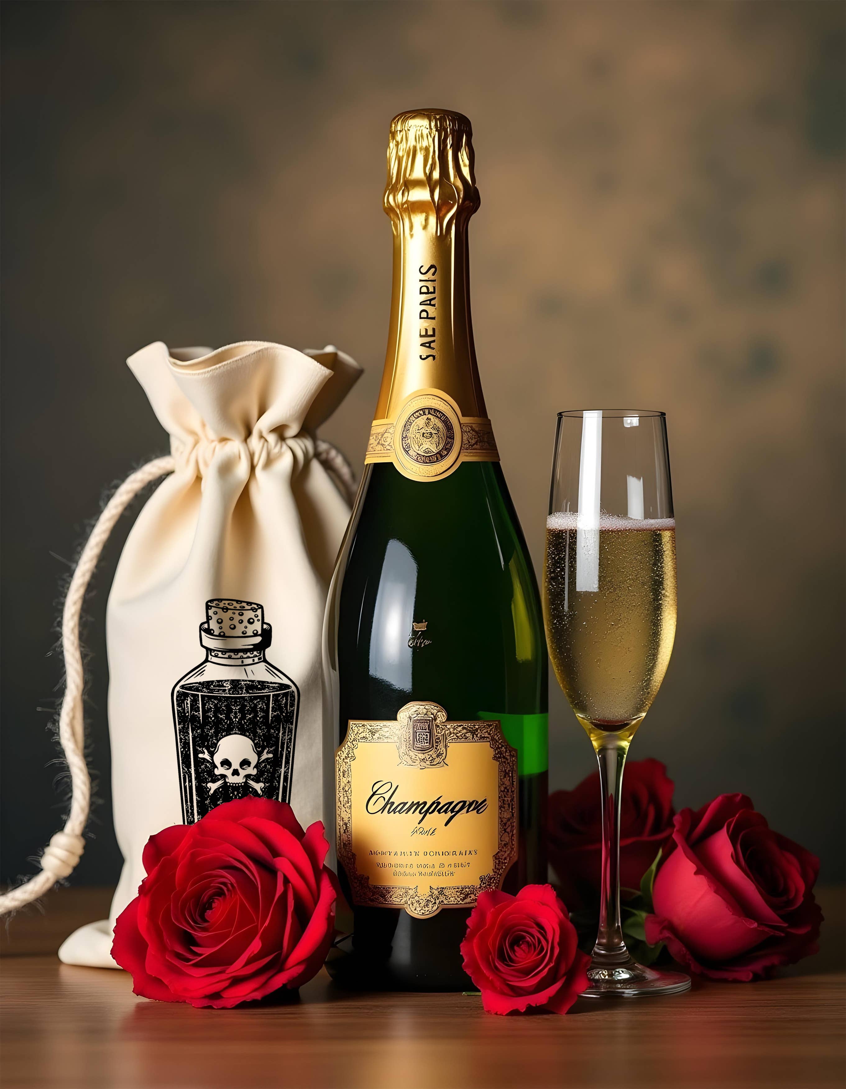 Jolitee - Wholesale Wine Gift Bag - Bottle Bags - Halloween 3 Styles to Choose From5