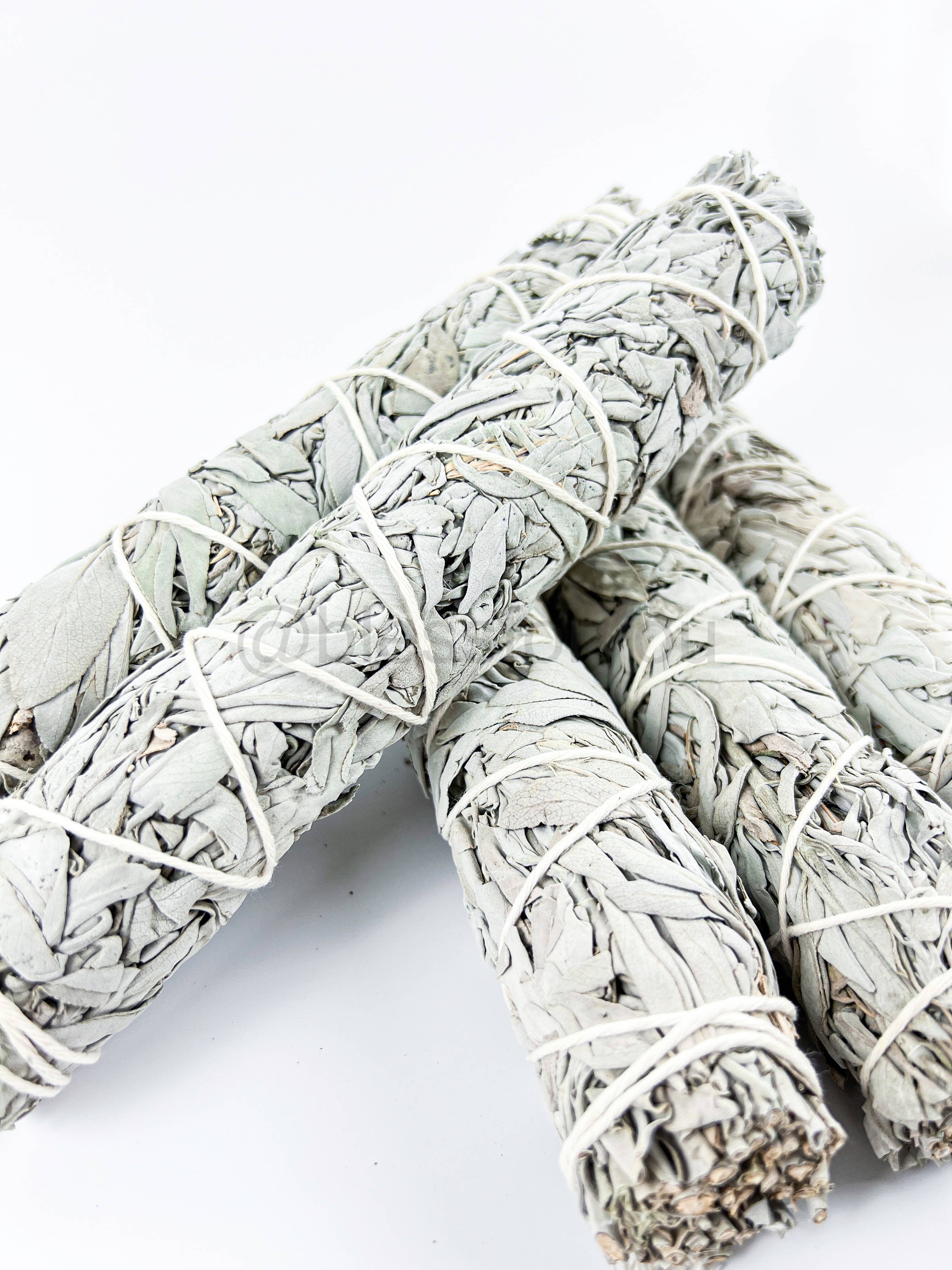 GREENROOTS USA LLC - Wholesale Sage Bundle - White Sage Smudge Stick 9" Jumbo HoUSe Cleansing Energy11