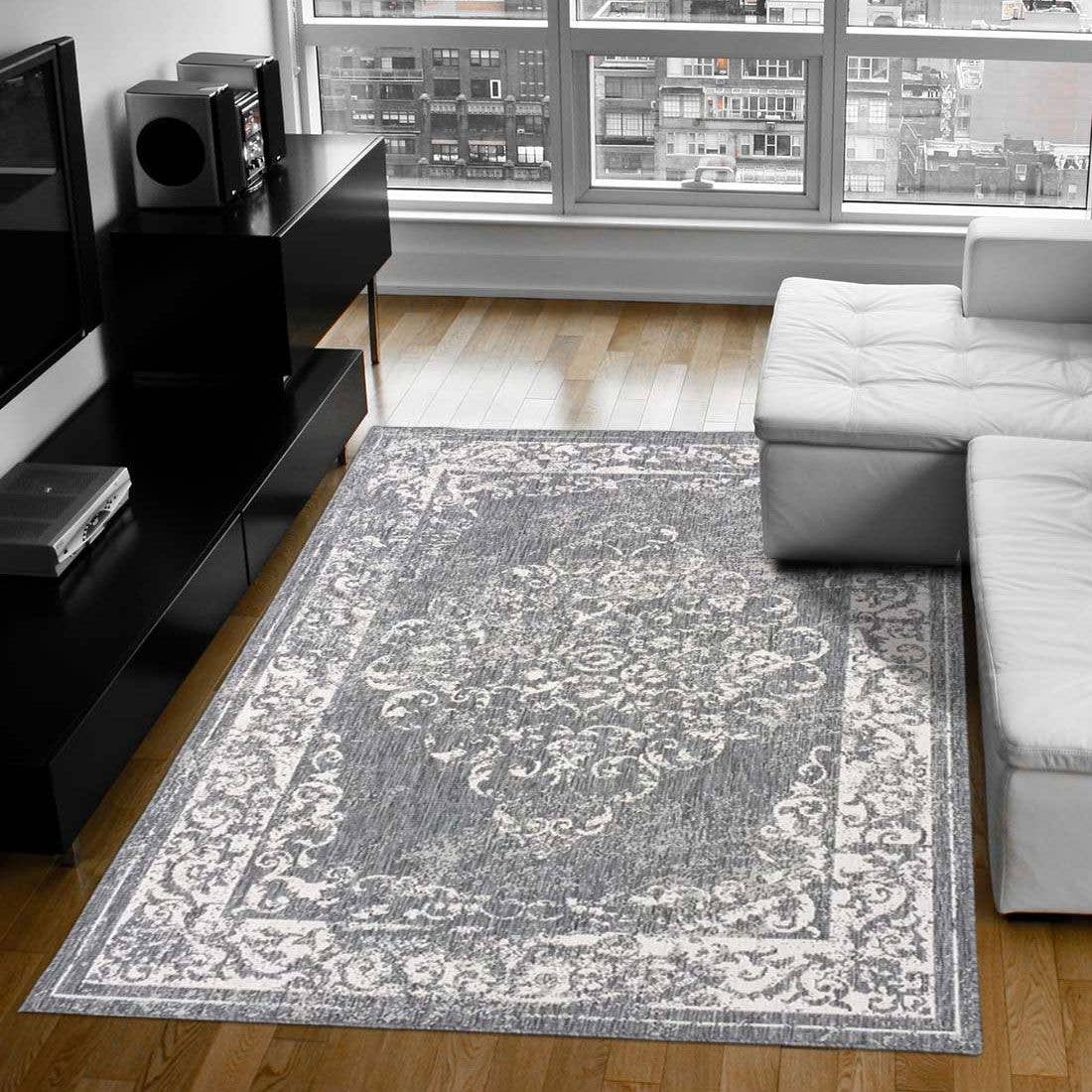 O&Ko - Wholesale Rug Pad - BC MEDAILLON REVERSIBLE Polypropylene Outdoor Rug6