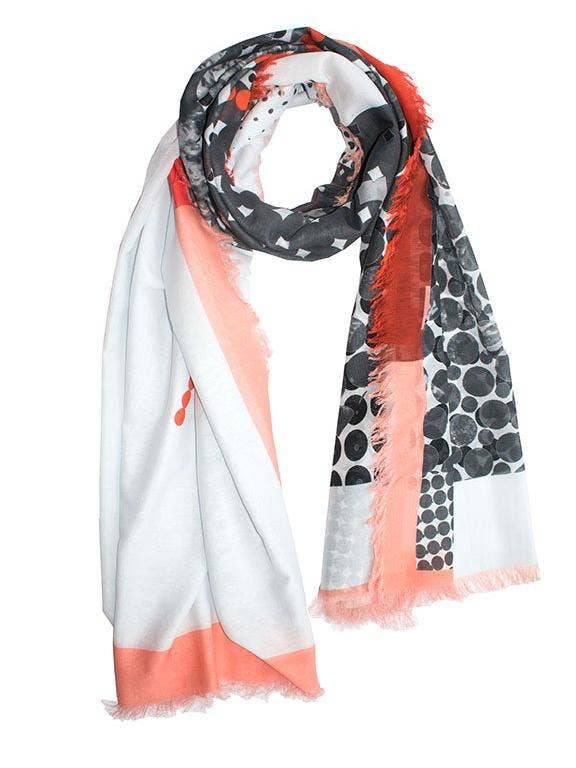 Étole « Organic Dots » 200x140cm pour la vente par EditionMichel
