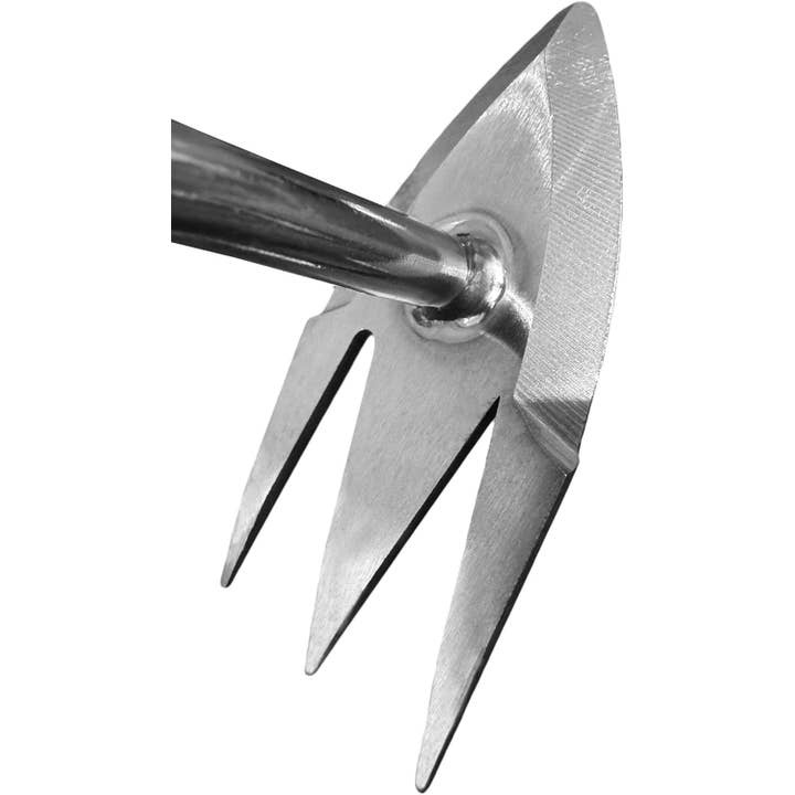 Garden Guru Lawn & Garden Tools - Vendita all'ingrosso Attrezzi da giardino - Attrezzo per sarchiatura delle radici con impugnatura ergonomica - Sarchiatrice in acciaio2