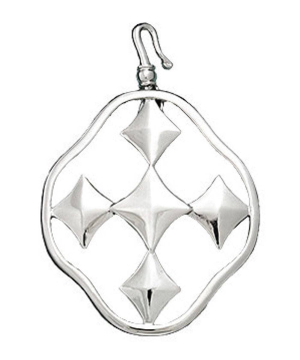 Gracewear Collection - Wholesale Pendant/Charm Necklace - Plated Pendant Enhancer1