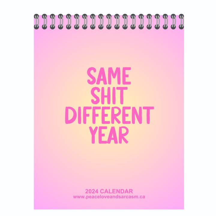 2024 Wall Calendar for wholesale by Foggy Island Candle Co.