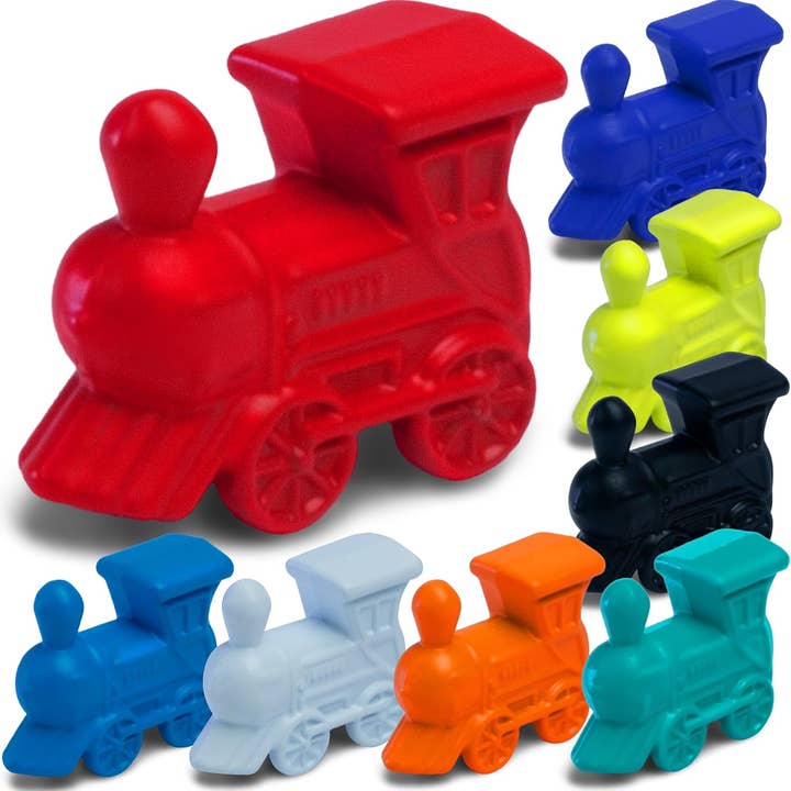 Set of 10 Metal Mexican Train Trains for wholesale by Queensell