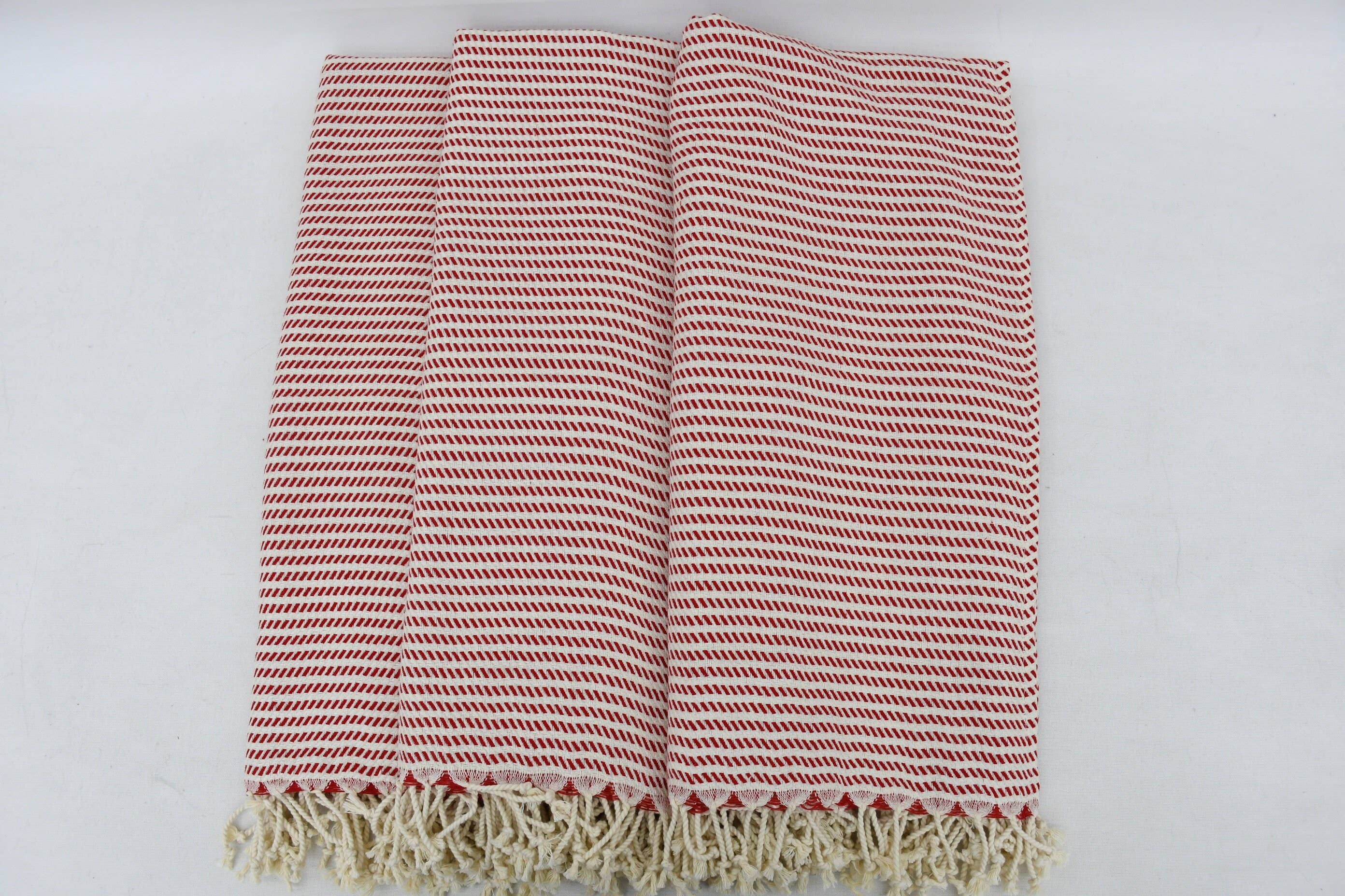 Organic Turkish Towels - Wholesale Tea Towel - Turkish Hand Towel, Elegant Red Dish Towel3