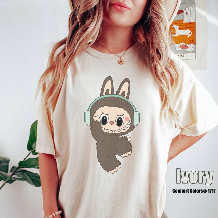 Comfort Colors Labubu Cartoon Shirt, Funny Labubu Tshirt for wholesale by Glaime