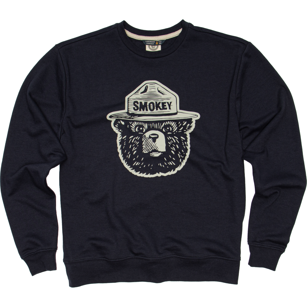 The Landmark Project - Wholesale Graphic Sweatshirt - Unisex - Smokey Logo Crewneck Sweatshirt2