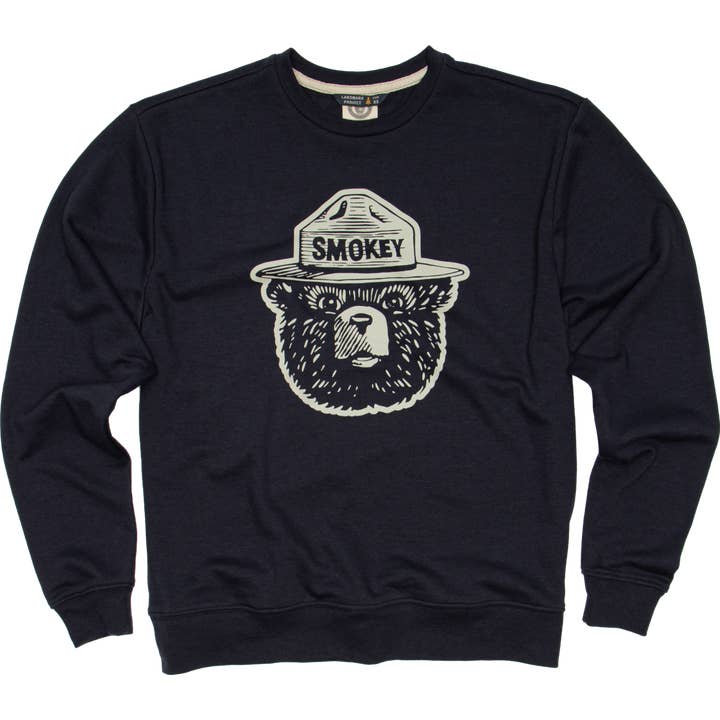 The Landmark Project – wholesale Graphic sweatshirt – Unisex – Smokey Logo Crewneck Sweatshirt2