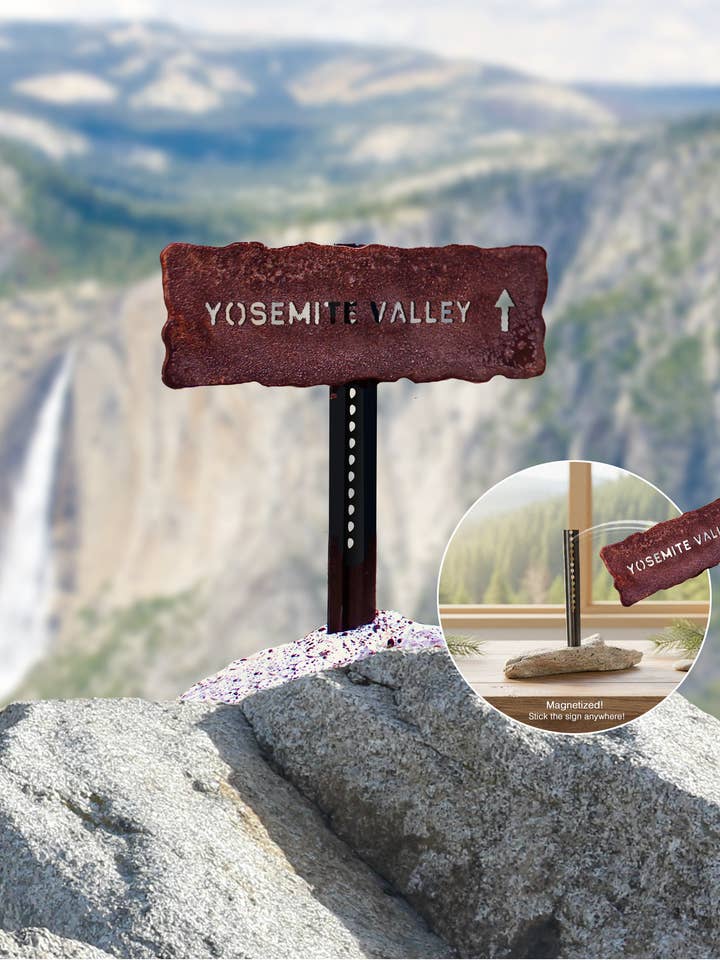 Vallée de Yosemite pour la vente par Yosemite Trail Signs